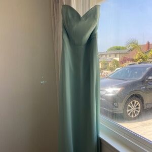 Sage Green Lulu's Bridesmaid Dress